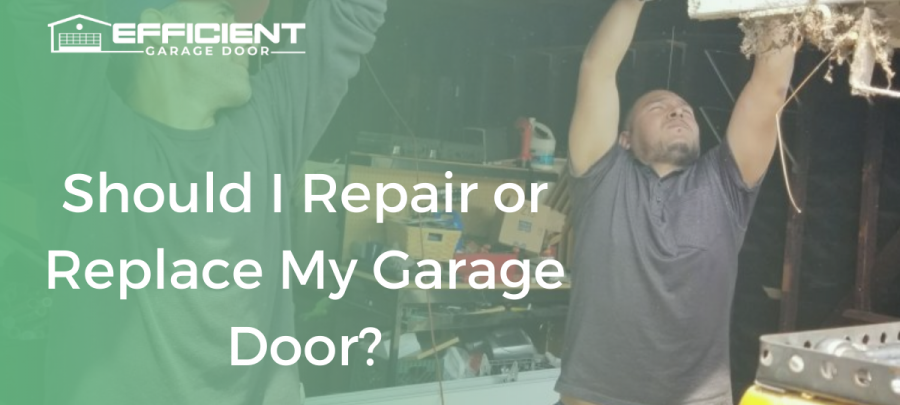 Should I Repair or Replace My Garage Door